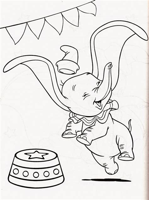 Dumbo Printable Image